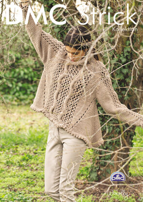 Mesh Effect Jumper in DMC Woolly - 15203L/2