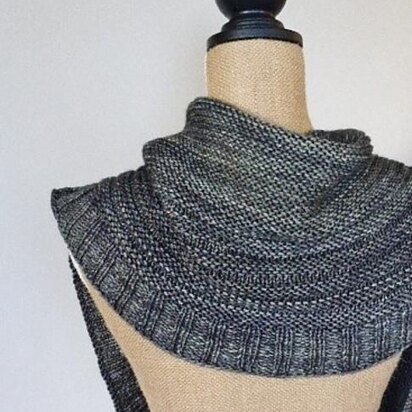 Among the Shadows Shawl - knitting pattern