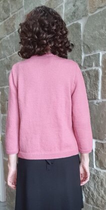 Adele - ladies 8ply classic cardigan