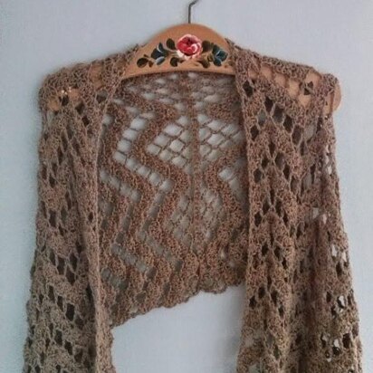 Crocheted Alpaca Wrap