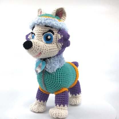 Paw Patrol Everest crochet pattern