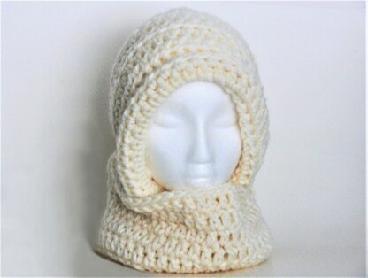 Easy Women's Bonnet and Cowl