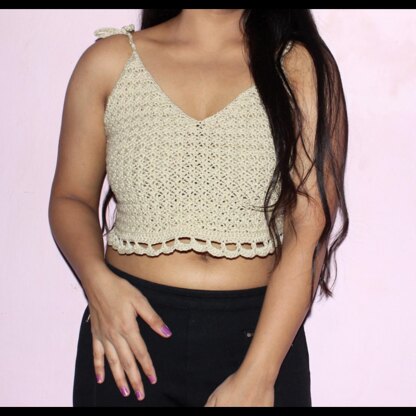 Crochet Pattern - Zara Crop Top