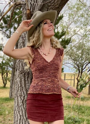 Wyoming Romance Lace Top