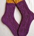 Salisbury Cabled Socks