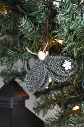 Academia Moth Ornament