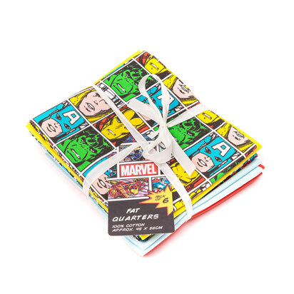 LoveCrafts Family Favourites Fat Quarter Bundle - Marvel