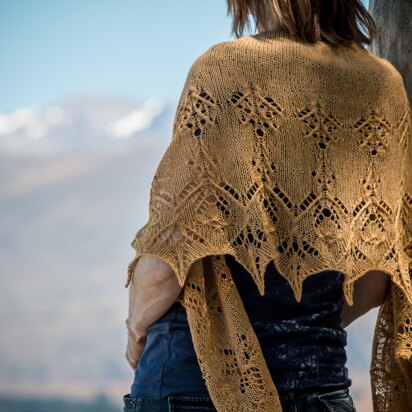 High Country Crescent - knitting pattern