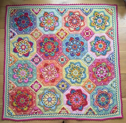 Eastern jewels blanket