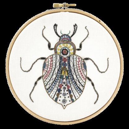 Un Chat Dans L'Aiguille Barnaby the Scarab Beetle Embroidery Kit