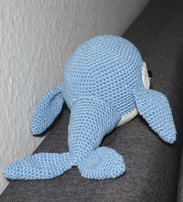 Crochet pattern: whale Moby