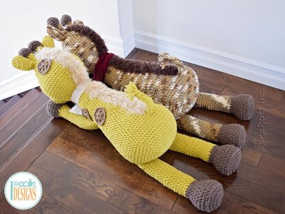 Rusty the Giraffe Big Amigurumi