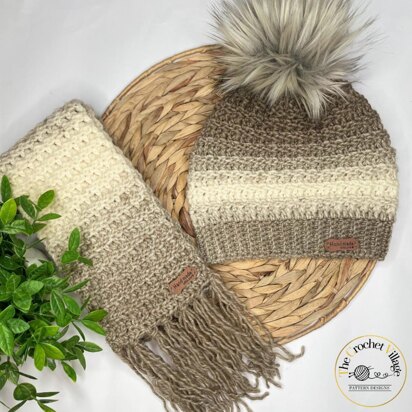 Winter Lodge Hat & Scarf Set