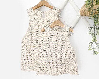 Size 6-8 years - Knitted NATURtop