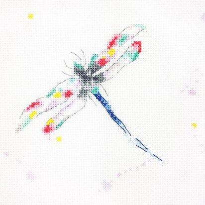 Creative World of Crafts Dragonfly Dreams Cross Stitch Kit