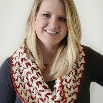 Ribbon Candy Infinity Cowl / Wrap