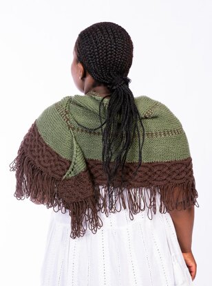 Dark Forest Shawl