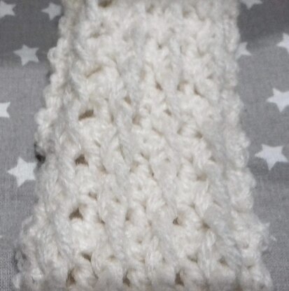 Alpine Crochet Baby Headband Pattern.