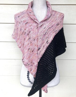 Garter Graffiti Shawl