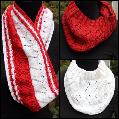 Candy Cane Cowl