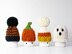 Halloween Marshmallow Mug Hats Pumpkin Ghost Fall