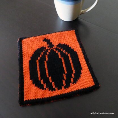 Pumpkin Potholder