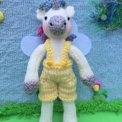 Sparkle the Unicorn knitting Pattern