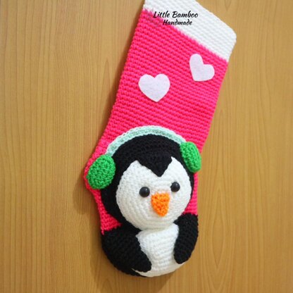 Penguin Christmas Stocking