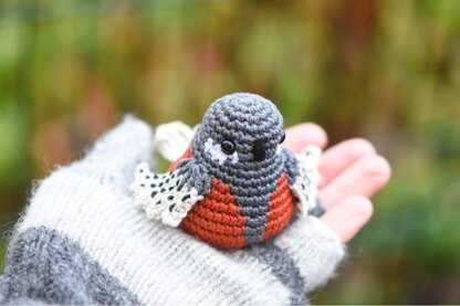 Crochet bird Great tit