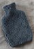 Brynne Hot Water Bottle Cover (Brioche knitting)