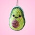 Tiny Avocado Crochet Pattern