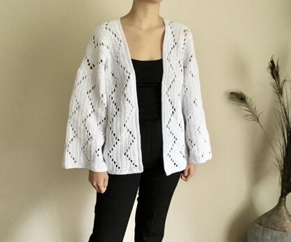 Tara Zig Zag Cardigan N 699