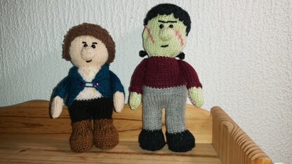 Dr Frankenstein & Monster