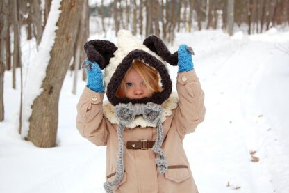 Lamb Hooded Cowl