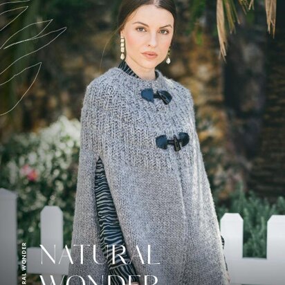 2219 Natural Wonder Cape - knitting pattern