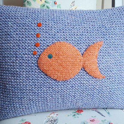 Garter Stitch Cushion