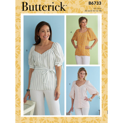 Butterick Misses' Top B6733 - Sewing Pattern