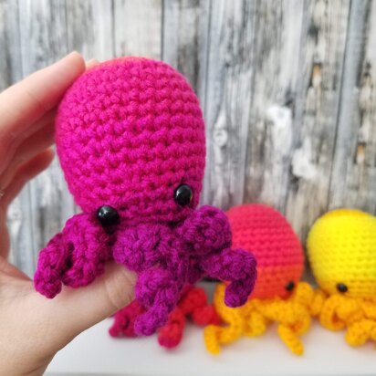 Crochet Octopus Patterns, Squid & Jellyfish