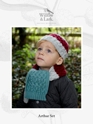 "Arthur Set" - Knitting Pattern in Willow & Lark Nest