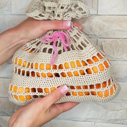 Crochet Fruit bag