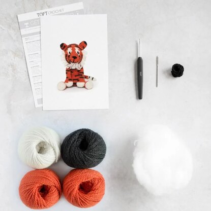 Toft Dwi the Sunda Tiger Crochet Kit