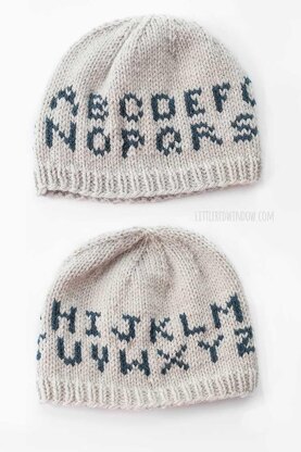 ABC Alphabet Hat