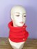 Sideways Fishermans Rib Stitch Button Up Cowl / Snood