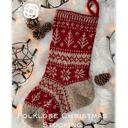 Folklore Christmas Stocking