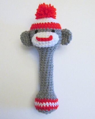 Sock Monkey Rattle