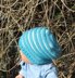 Baby Stripe Slouch Hat