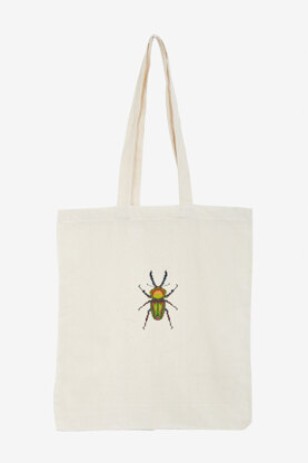 Beetle in DMC - PAT0387 - Downloadable PDF