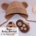 Bear Baby Bonnet