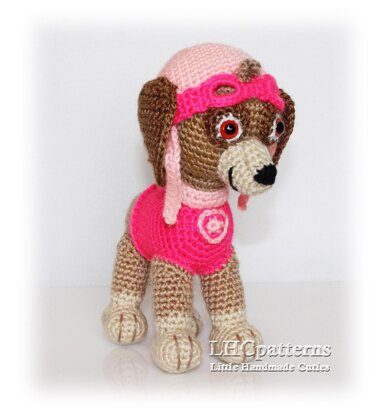 Skye Pup Paw Patrol Crochet Pattern