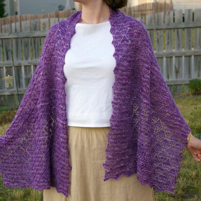 Happy wrap - knitting pattern
